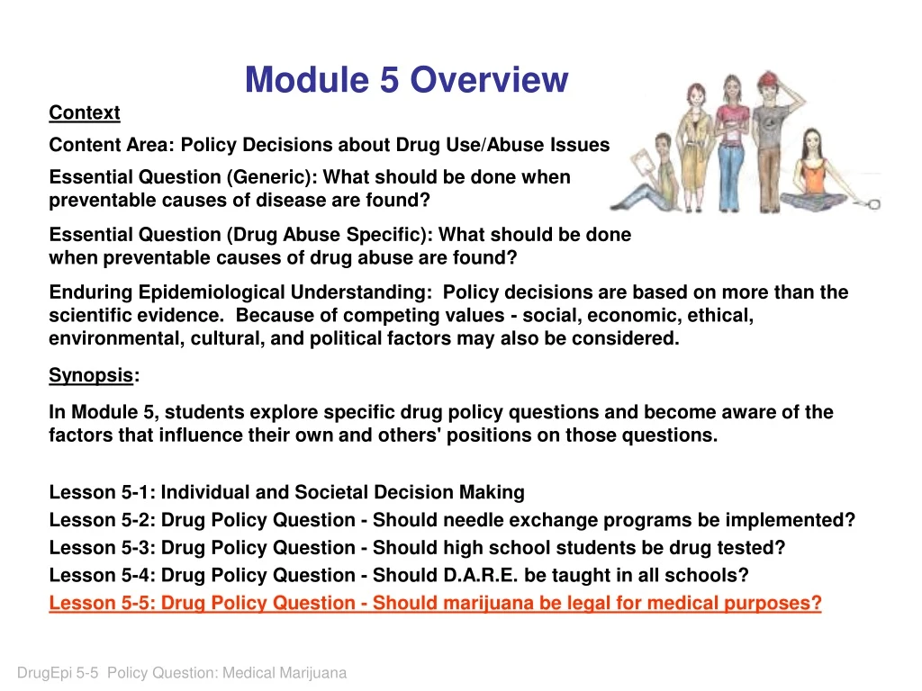 module 5 overview context content area policy
