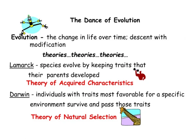 The Dance of Evolution