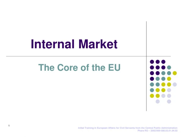 Internal Market