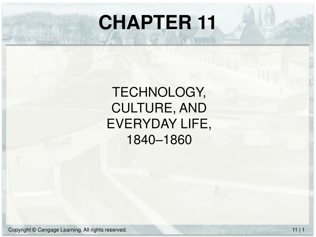 technology culture and everyday life 1840 1860