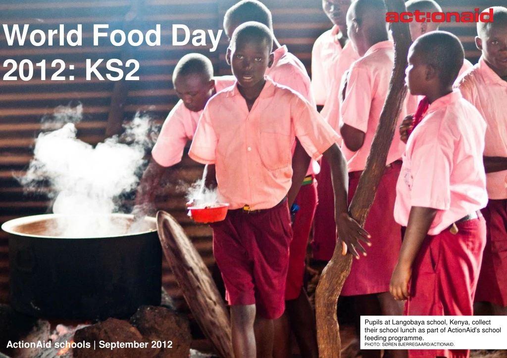 world food day 2012 ks2