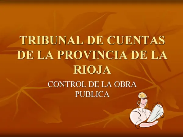 TRIBUNAL DE CUENTAS DE LA PROVINCIA DE LA RIOJA