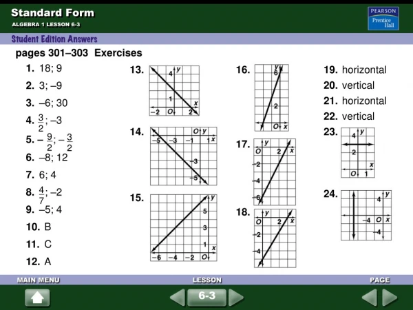 Standard Form