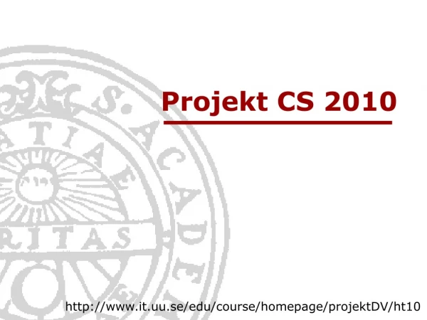 Projekt CS 2010