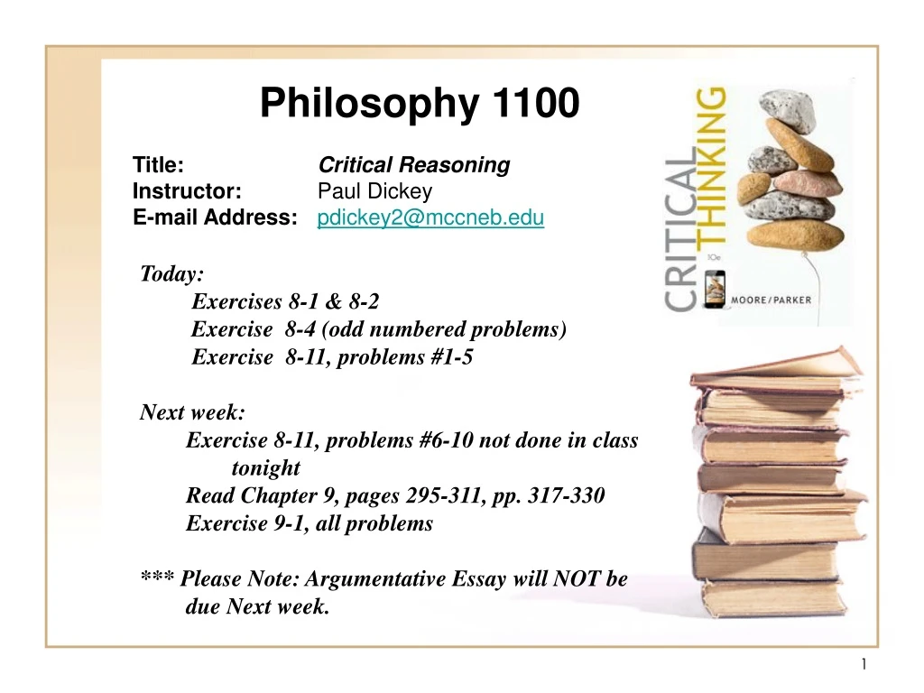 philosophy 1100