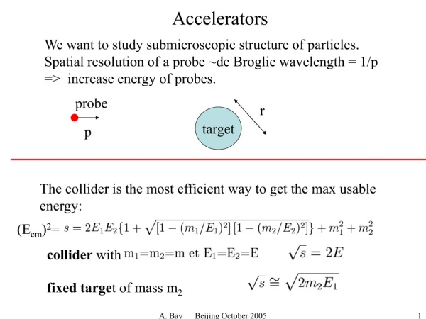 Accelerators