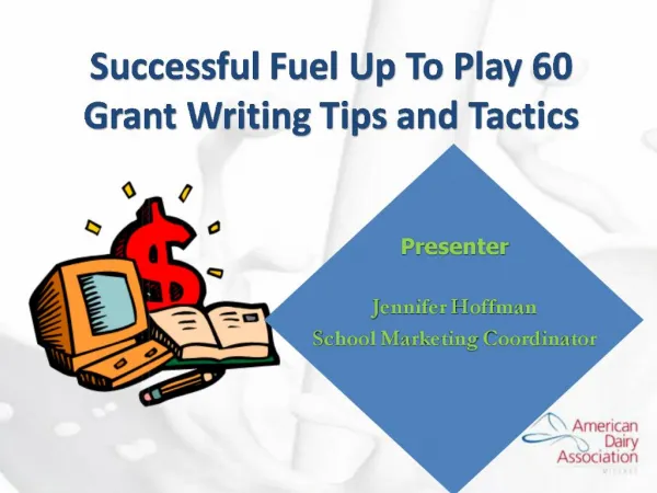Successful Fuel Up To Play 60 Grant Writing Tips and Tactics