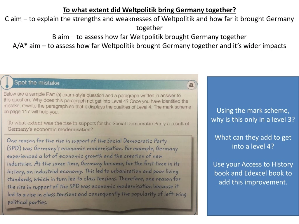 to what extent did weltpolitik bring germany