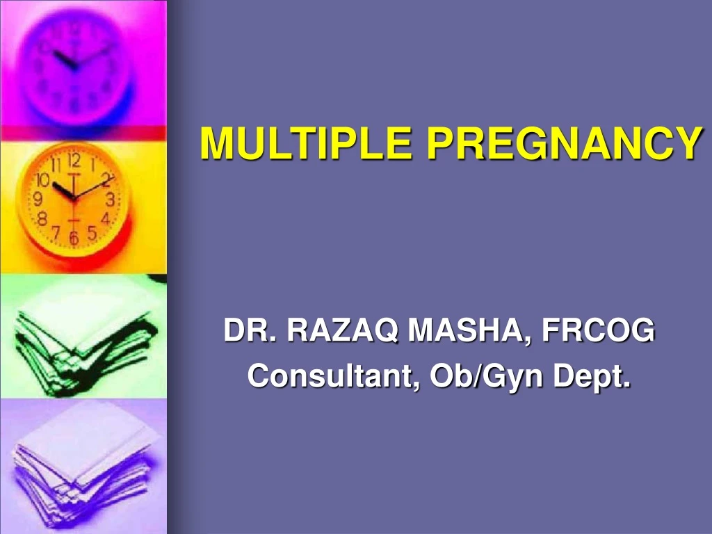 multiple pregnancy