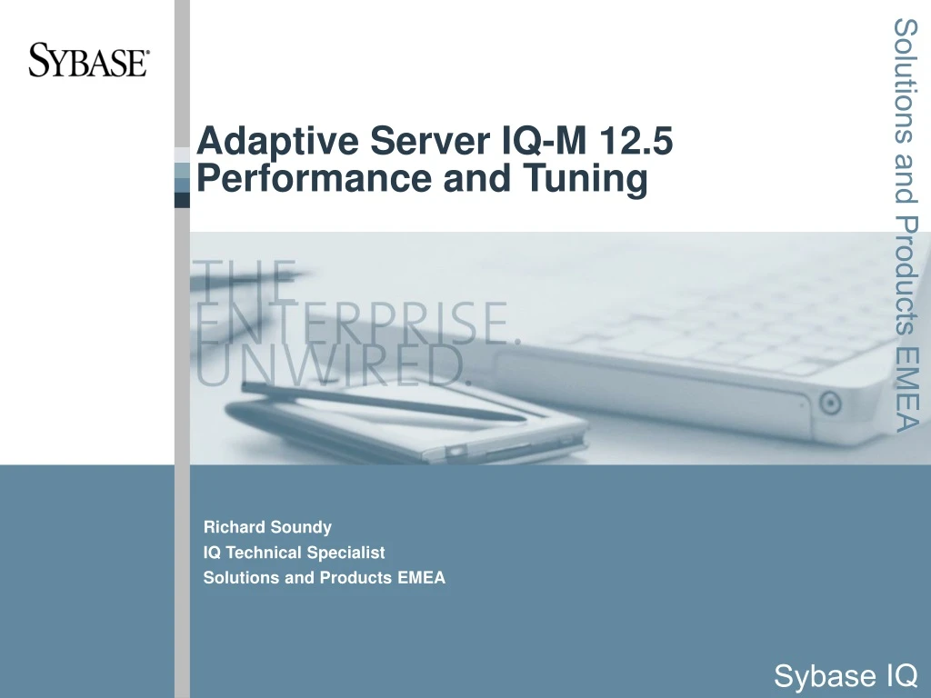 adaptive server iq m 12 5 performance and tuning