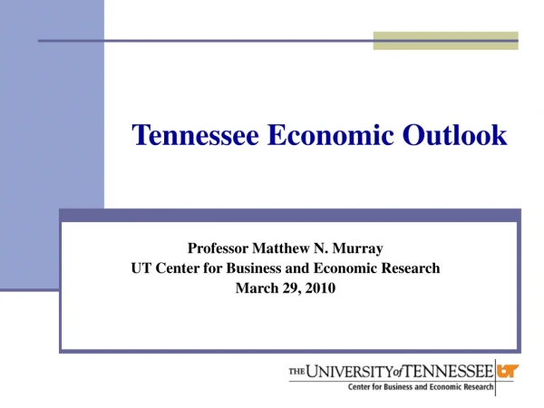 Tennessee Economic Outlook