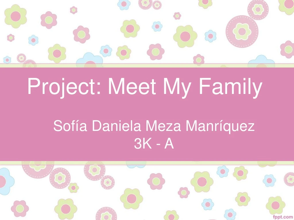 project meet my family