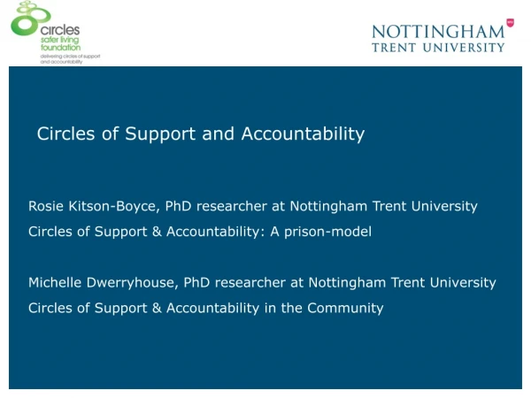 Circles of Support and Accountability