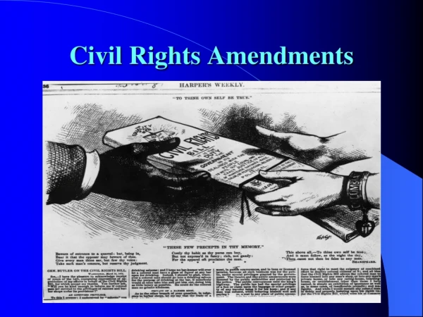 Civil Rights Amendments