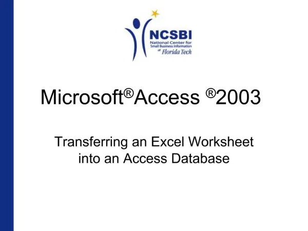 Microsoft Access 2003