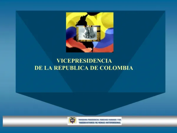 VICEPRESIDENCIA DE LA REPUBLICA DE COLOMBIA