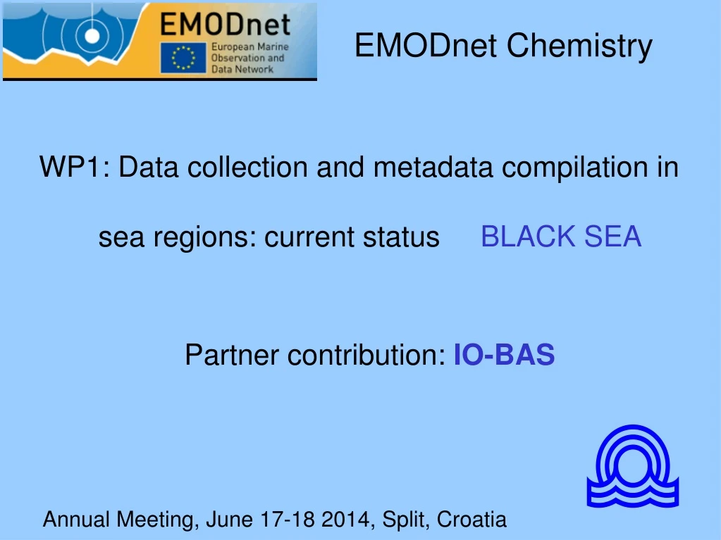 emodnet chemistry