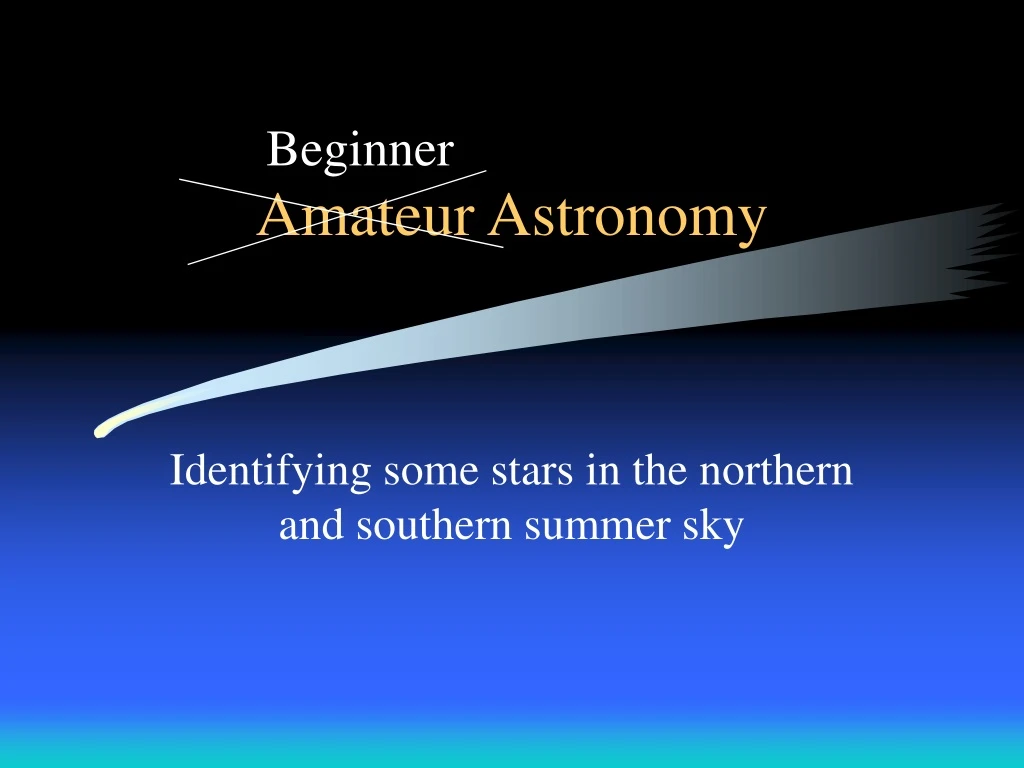 amateur astronomy