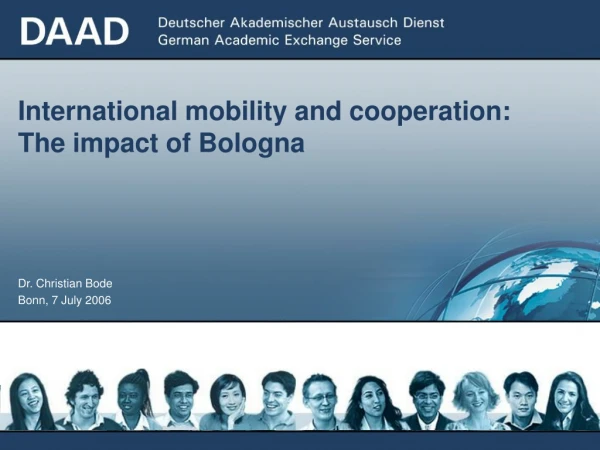 International mobility and cooperation: The impact of Bologna