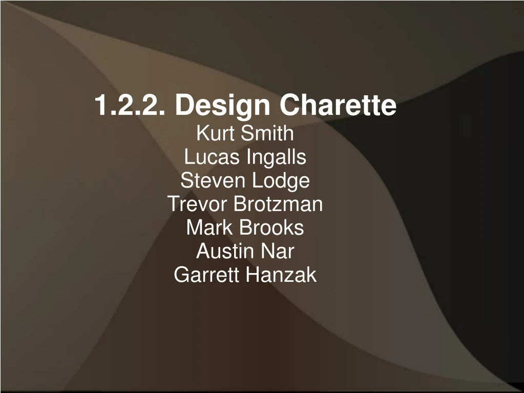 1 2 2 design charette kurt smith lucas ingalls