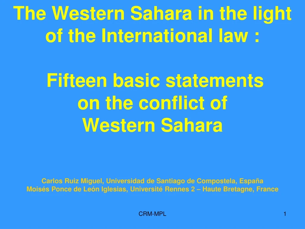 the western sahara in the light