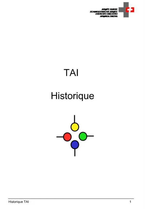 TAI Historique