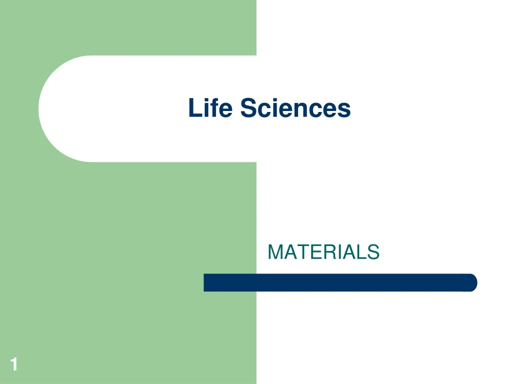 life sciences