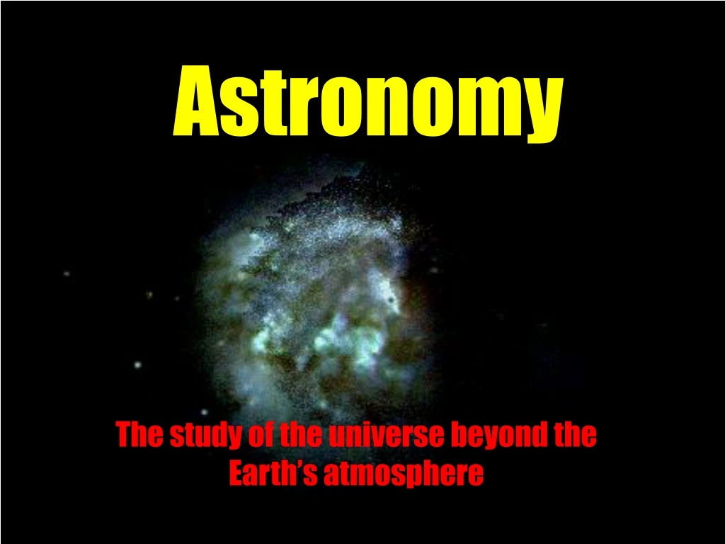 astronomy