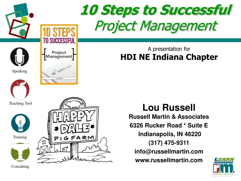 10 steps to successful project management