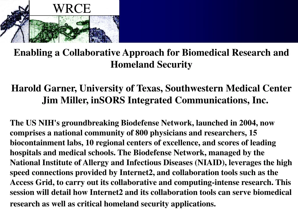 enabling a collaborative approach for biomedical