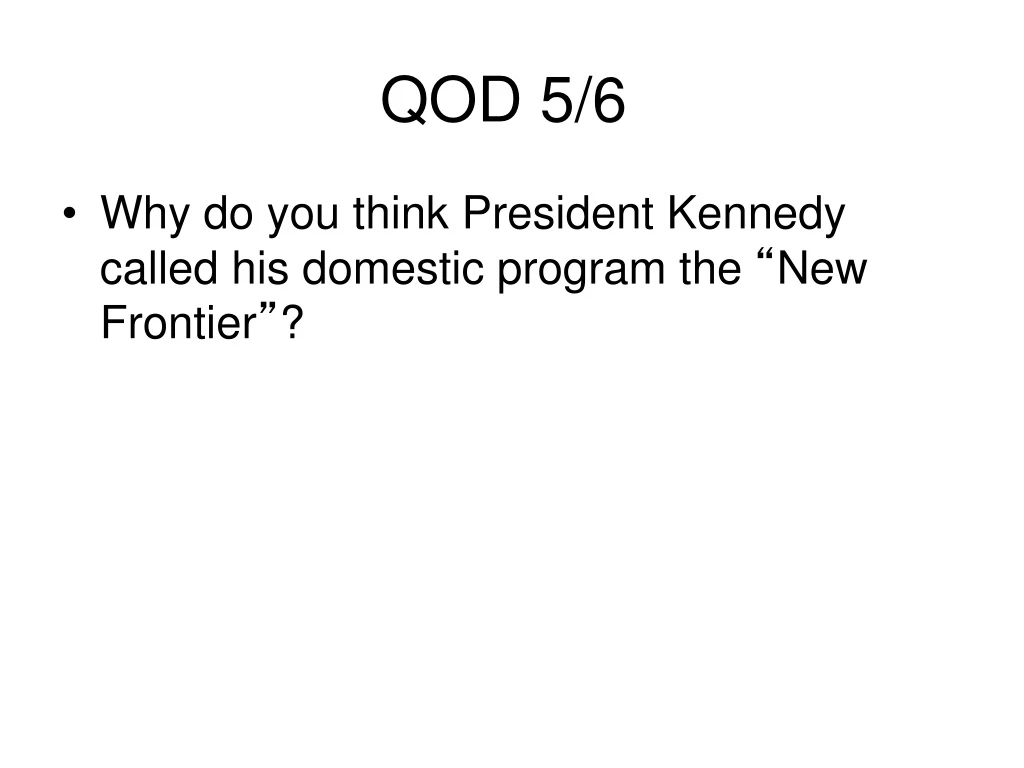 qod 5 6