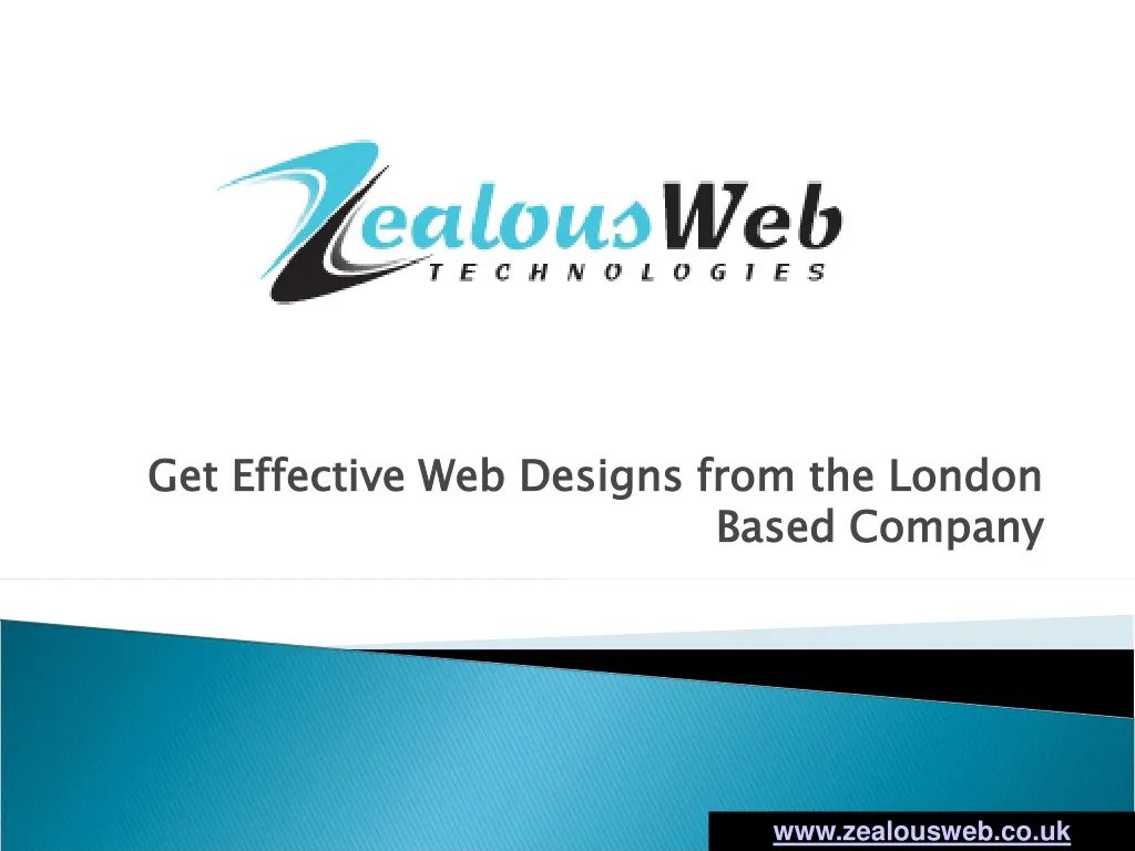 get effective web designs from the london based