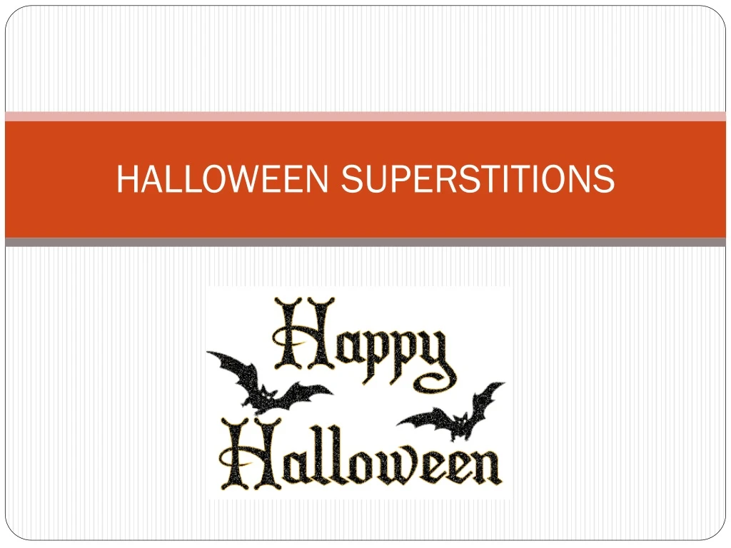 halloween superstitions
