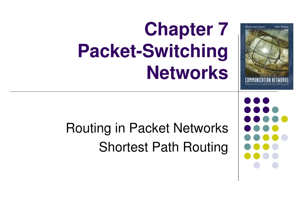 chapter 7 packet switching networks