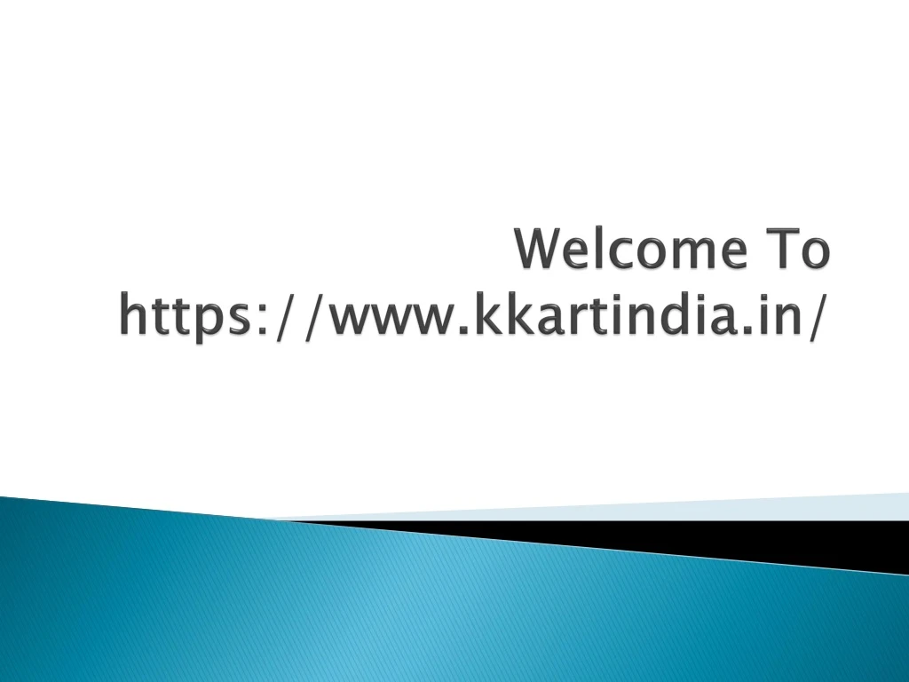 welcome to https www kkartindia in