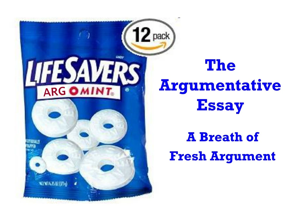 the argumentative essay