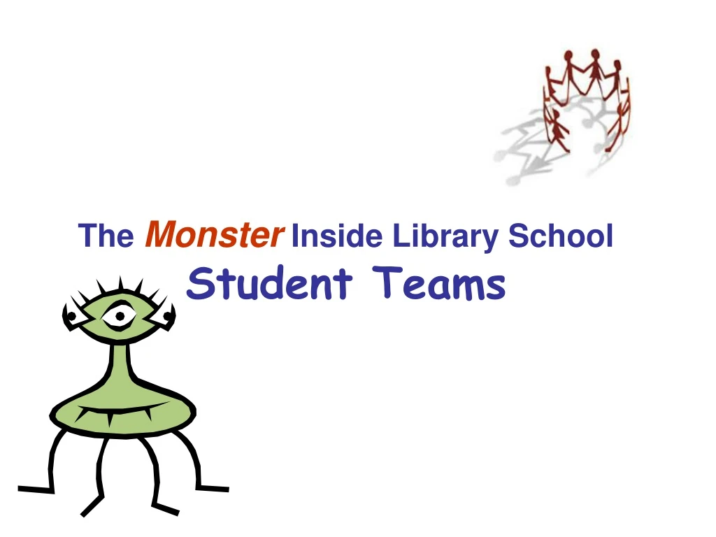 the monster inside library school student teams