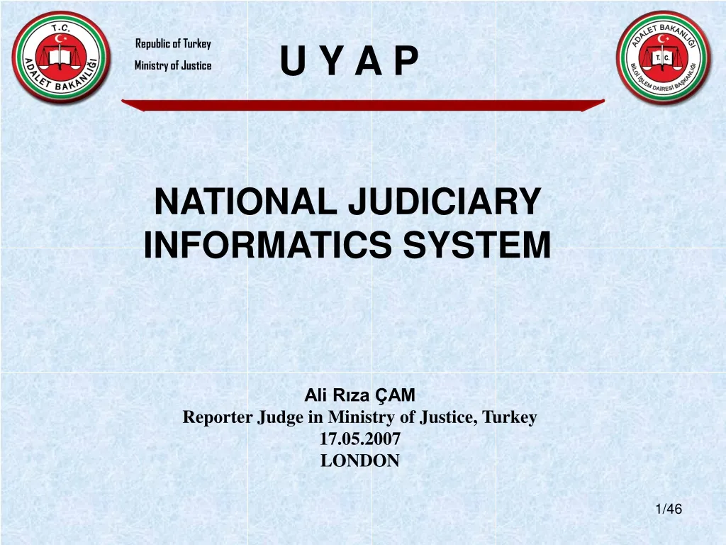 republic of turkey ministry of justice