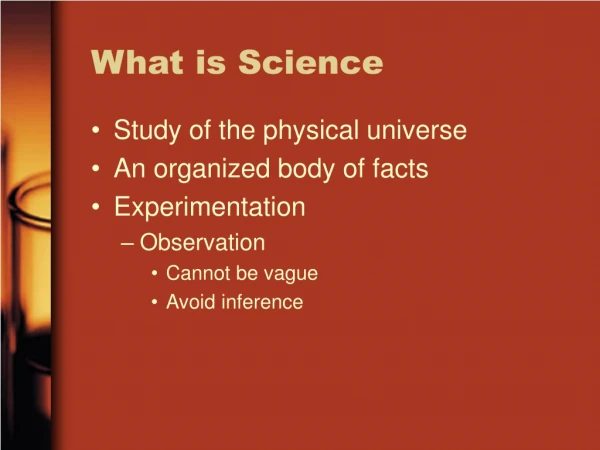 What is Science