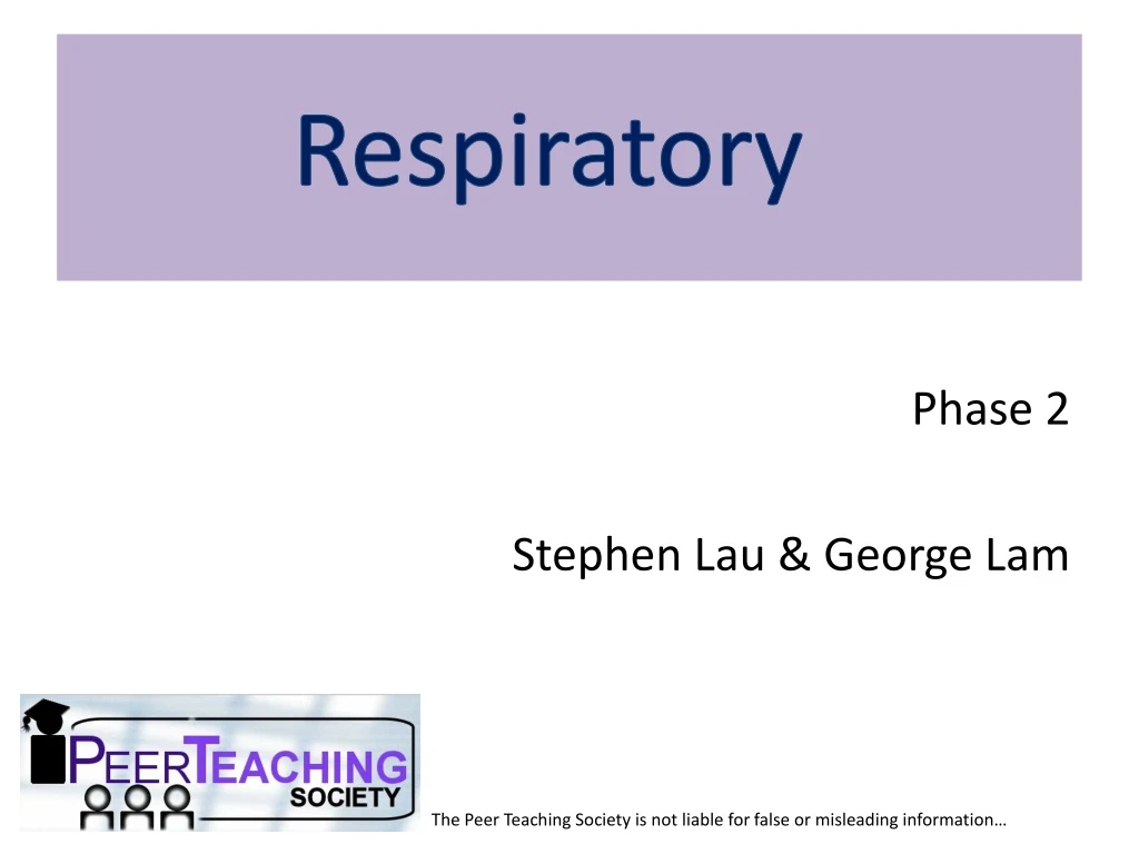 respiratory