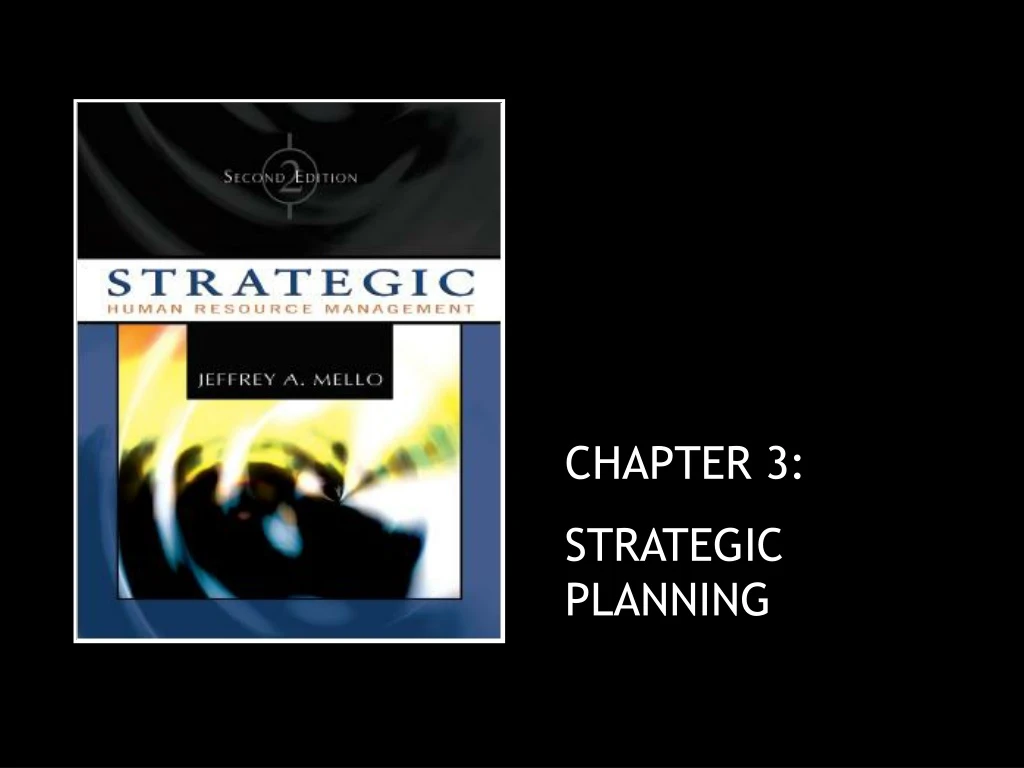 chapter 3 strategic planning