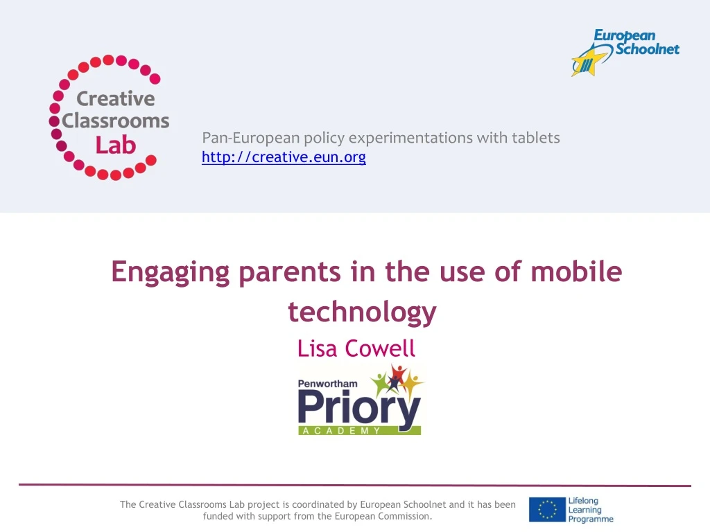 pan european policy experimentations with tablets
