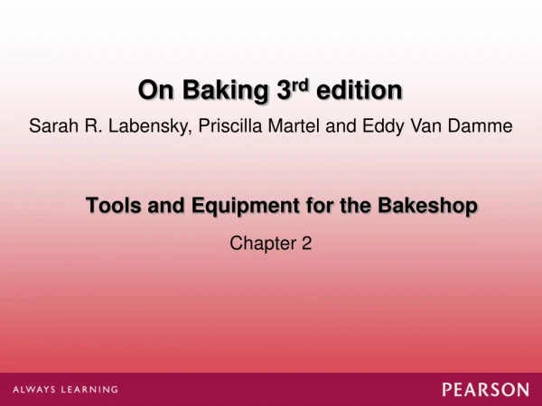 Tools and Equipment for the Bakeshop