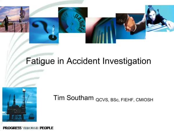 Fatigue in Accident Investigation