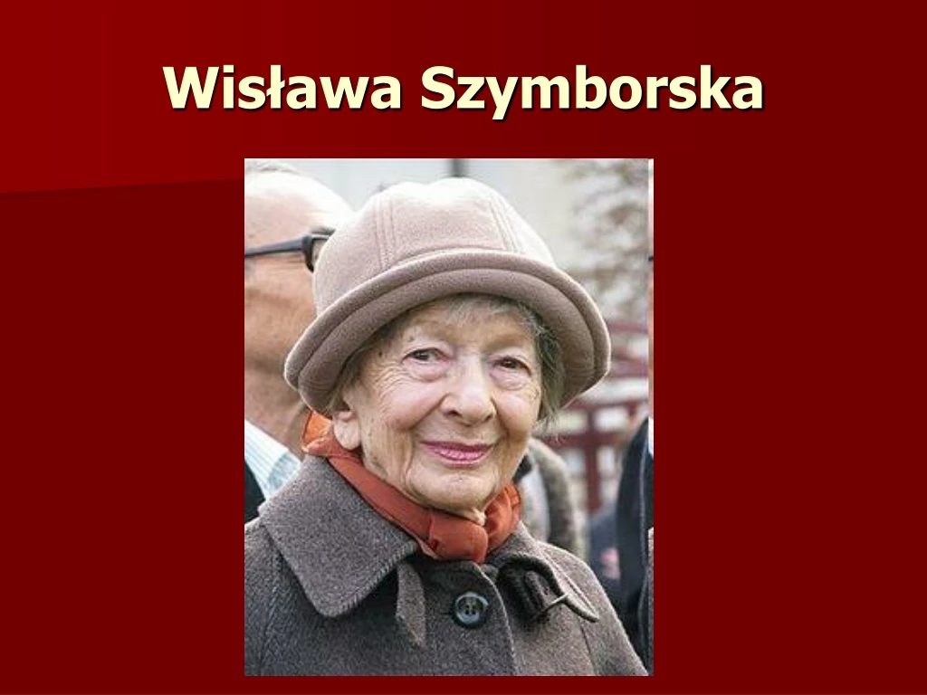 wis awa szymborska