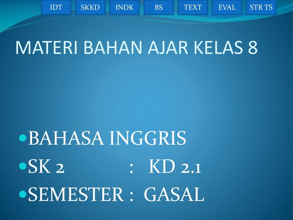 materi bahan ajar kelas 8