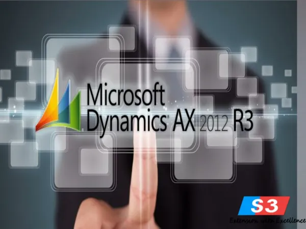 Microsoft Dynamics AX 2012 R3 technical features