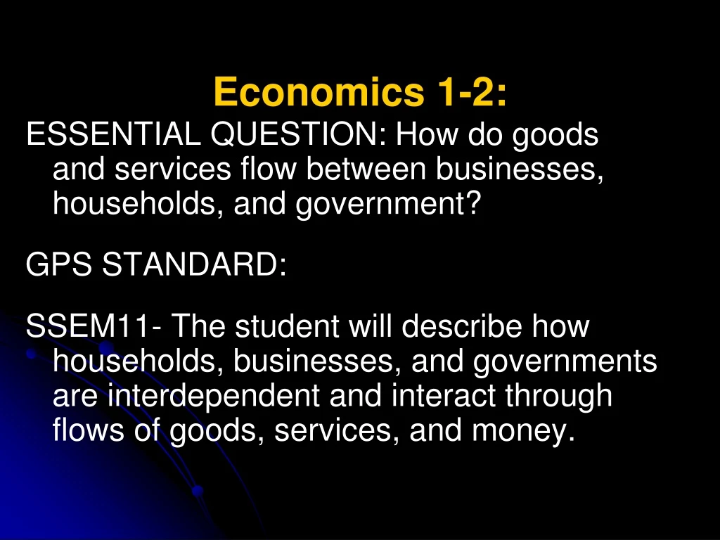 economics 1 2