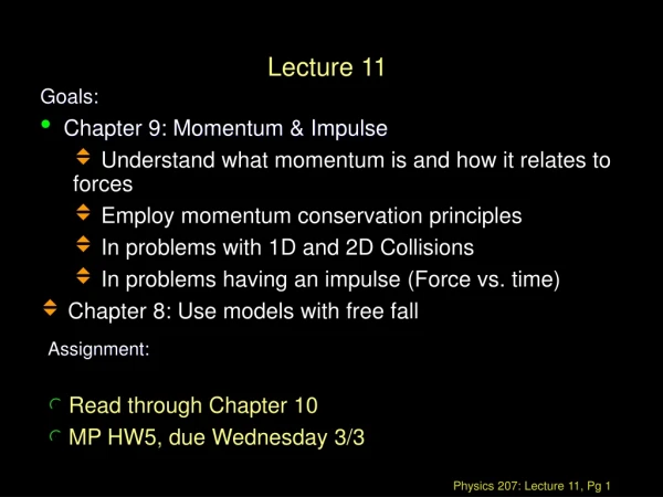 Lecture 11