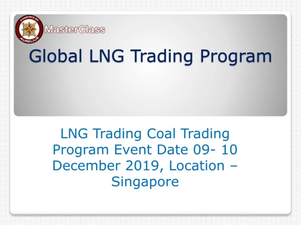 global lng trading program